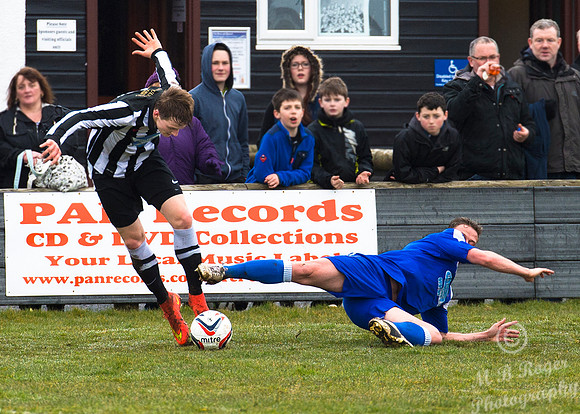 Wick Academy 1 v Cove Rangers 1 SHFL Harmsworth Park 04/04/2015