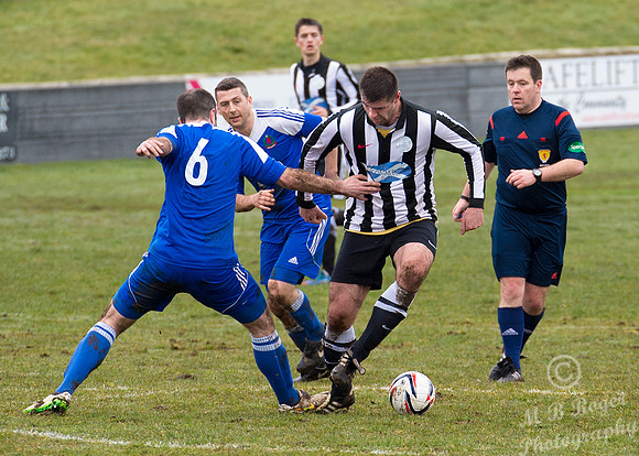 Wick Academy 1 v Cove Rangers 1 SHFL Harmsworth Park 04/04/2015