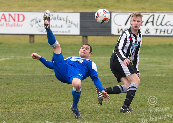 Wick Academy 1 v Cove Rangers 1 SHFL Harmsworth Park 04/04/2015