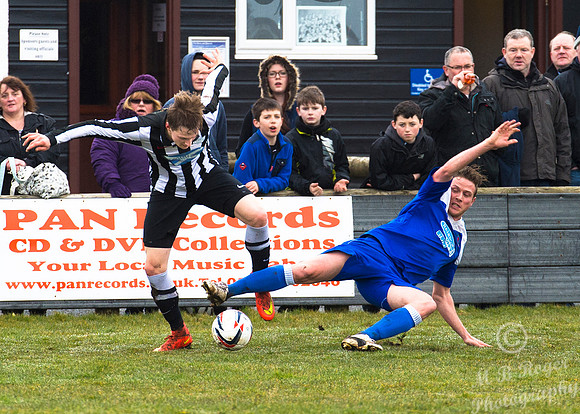 Wick Academy 1 v Cove Rangers 1 SHFL Harmsworth Park 04/04/2015