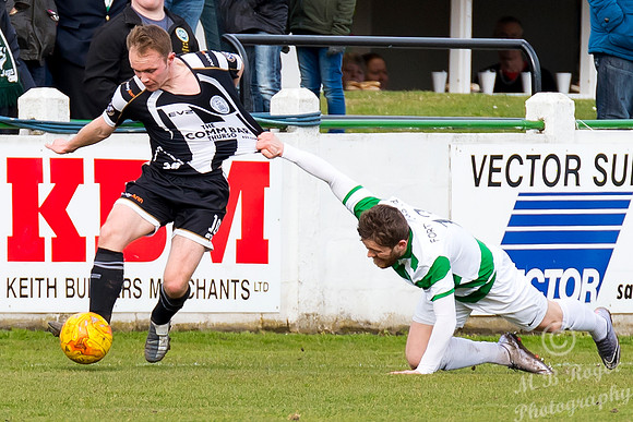 Buckie 1 v Wick Academy 0 SHFL Victoria Park 18/03/2017