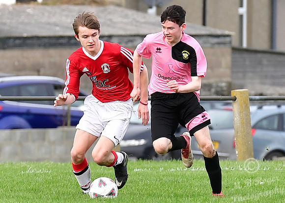 Wick Academy U17s 1 v Inverness Clach U17s 1 Upper Bignold Park