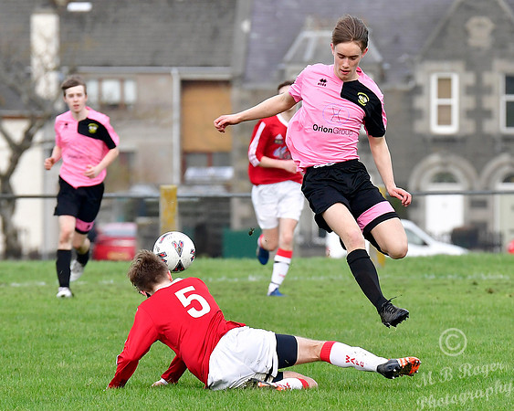 Wick Academy U17s 1 v Inverness Clach U17s 1 Upper Bignold Park