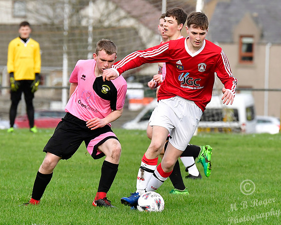 Wick Academy U17s 1 v Inverness Clach U17s 1 Upper Bignold Park