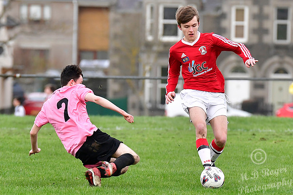 Wick Academy U17s 1 v Inverness Clach U17s 1 Upper Bignold Park