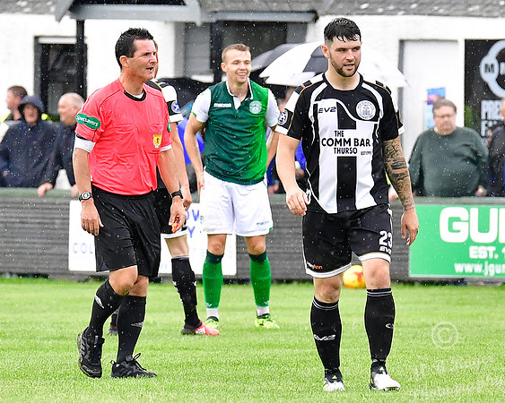 Wick Academy 0 v Hibernian FC X1 1 Harmsworth Park 15/07/2018