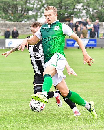 Wick Academy 0 v Hibernian FC X1 1 Harmsworth Park 15/07/2018