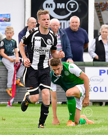 Wick Academy 0 v Hibernian FC X1 1 Harmsworth Park 15/07/2018