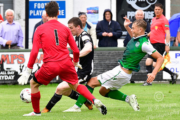 Wick Academy 0 v Hibernian FC X1 1 Harmsworth Park 15/07/2018