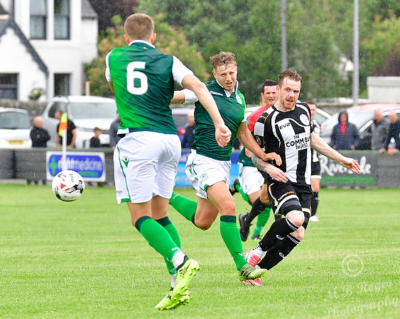 Wick Academy 0 v Hibernian FC X1 1 Harmsworth Park 15/07/2018