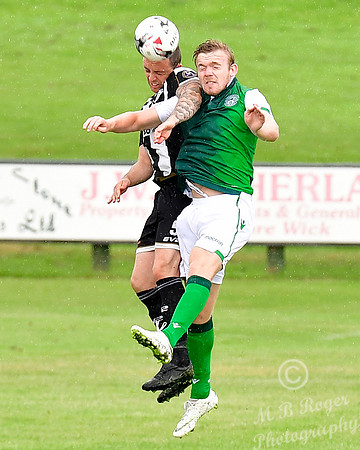 Wick Academy 0 v Hibernian FC X1 1 Harmsworth Park 15/07/2018