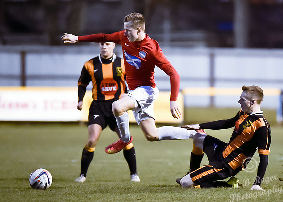Huntly 1 v Wick 1 SHFL Christie Park 19/12/2015
