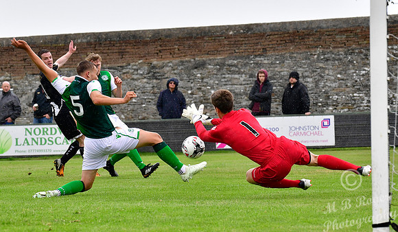 Wick Academy 0 v Hibernian FC X1 1 Harmsworth Park 15/07/2018