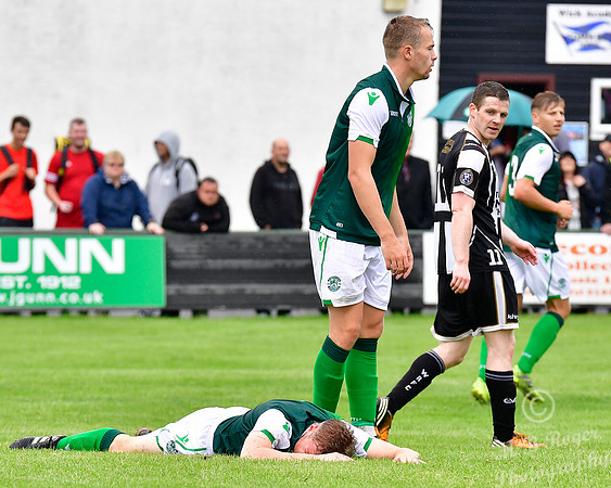 Wick Academy 0 v Hibernian FC X1 1 Harmsworth Park 15/07/2018
