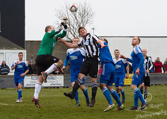 Wick Academy 1 v Cove Rangers 1 SHFL Harmsworth Park 04/04/2015