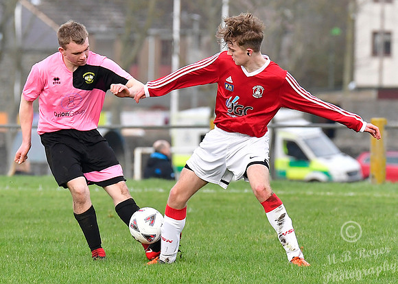 Wick Academy U17s 1 v Inverness Clach U17s 1 Upper Bignold Park