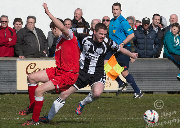 Wick 2  Brora 2 SHFL Harmsworth Park 02/04/2016