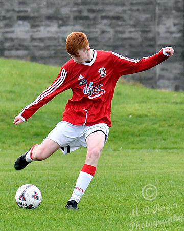 Wick Academy U17s 1 v Inverness Clach U17s 1 Upper Bignold Park