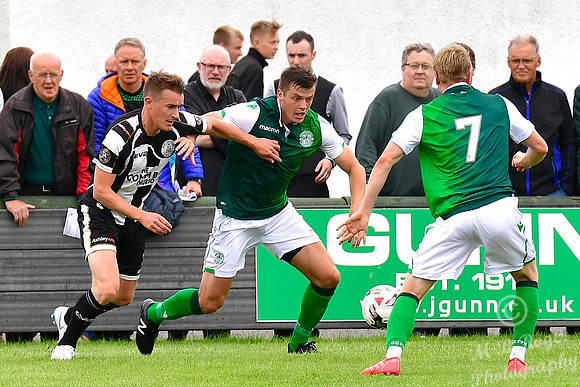 Wick Academy 0 v Hibernian FC X1 1 Harmsworth Park 15/07/2018