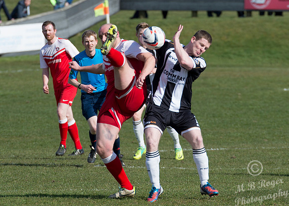 Wick 2  Brora 2 SHFL Harmsworth Park 02/04/2016