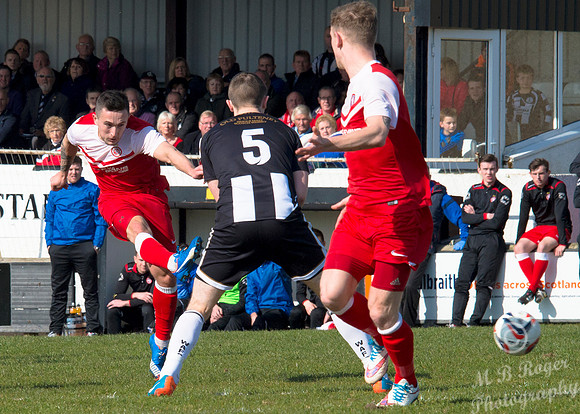 Wick 2  Brora 2 SHFL Harmsworth Park 02/04/2016