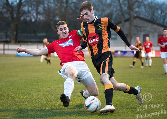 Huntly 1 v Wick 1 SHFL Christie Park 19/12/2015