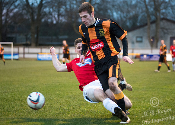 Huntly 1 v Wick 1 SHFL Christie Park 19/12/2015