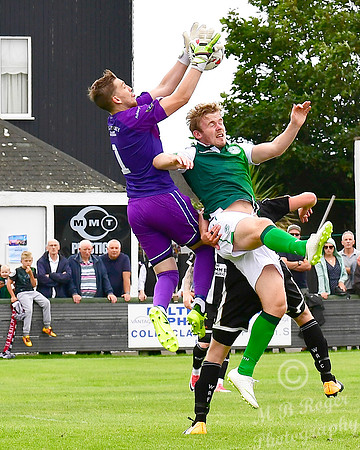 Wick Academy 0 v Hibernian FC X1 1 Harmsworth Park 15/07/2018