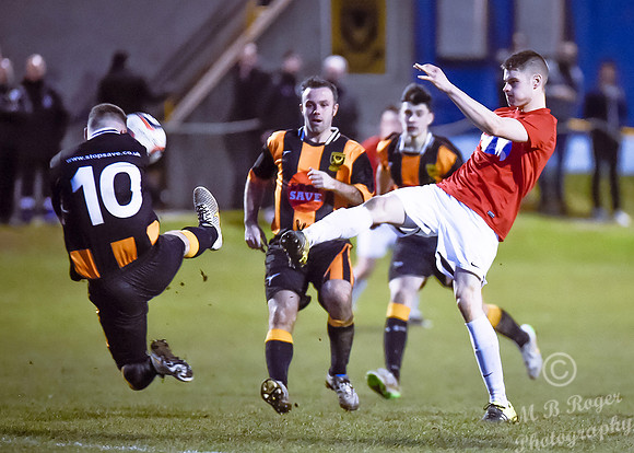 Huntly 1 v Wick 1 SHFL Christie Park 19/12/2015