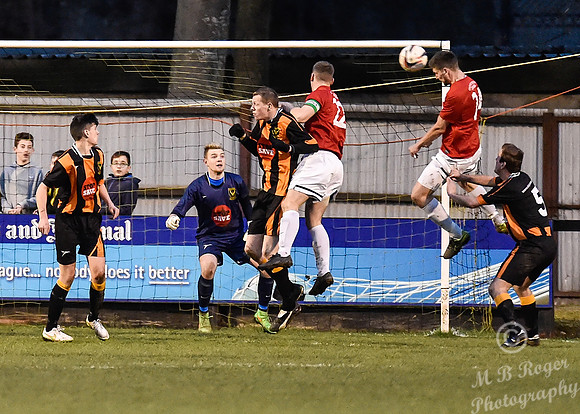 Huntly 1 v Wick 1 SHFL Christie Park 19/12/2015