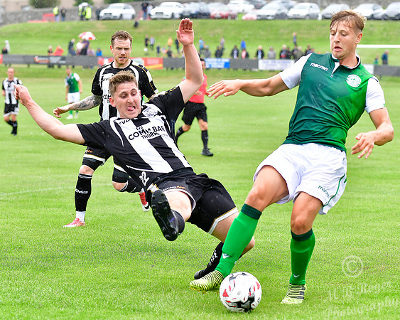 Wick Academy 0 v Hibernian FC X1 1 Harmsworth Park 15/07/2018