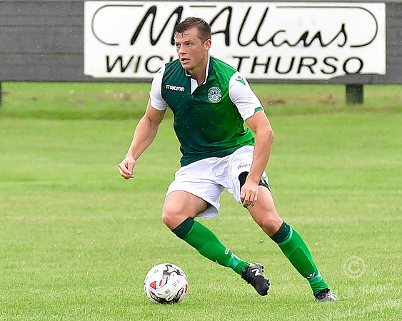Wick Academy 0 v Hibernian FC X1 1 Harmsworth Park 15/07/2018