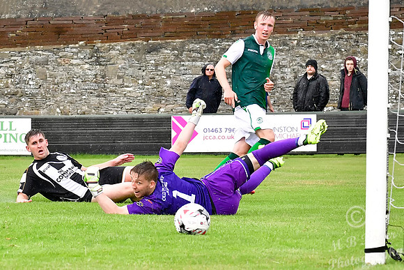 Wick Academy 0 v Hibernian FC X1 1 Harmsworth Park 15/07/2018