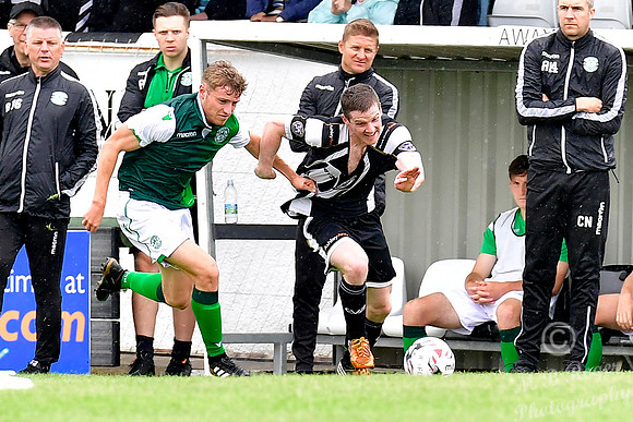 Wick Academy 0 v Hibernian FC X1 1 Harmsworth Park 15/07/2018