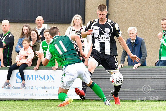 Wick Academy 0 v Hibernian FC X1 1 Harmsworth Park 15/07/2018