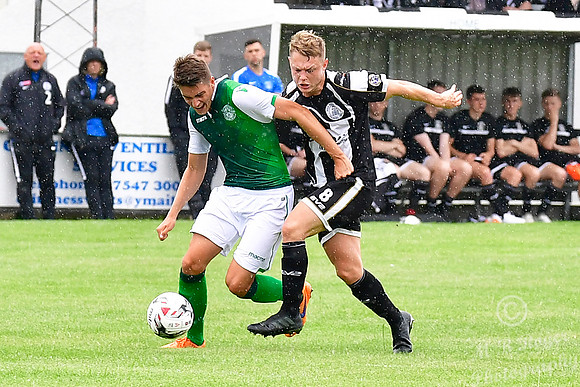 Wick Academy 0 v Hibernian FC X1 1 Harmsworth Park 15/07/2018
