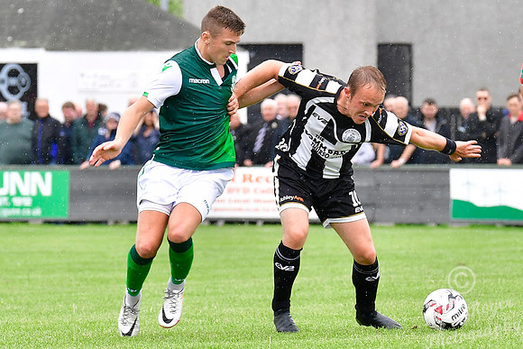 Wick Academy 0 v Hibernian FC X1 1 Harmsworth Park 15/07/2018