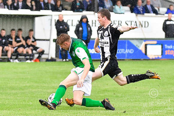 Wick Academy 0 v Hibernian FC X1 1 Harmsworth Park 15/07/2018