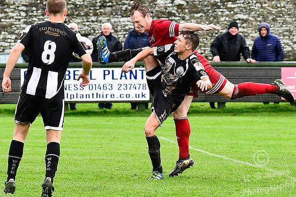 Wick 2 v Brora 3 SHFL Harmsworth Park 07/10/2017