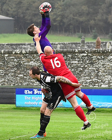 Wick 2 v Brora 3 SHFL Harmsworth Park 07/10/2017