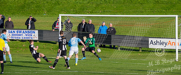 Wick 0 v Fraserburgh 1 SHFL Harmsworth Park 08/10/2016