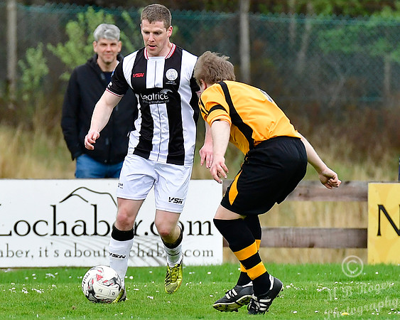 Fort William 1 v Wick Academy 5 SHFL Claggan Park 27/04/2019