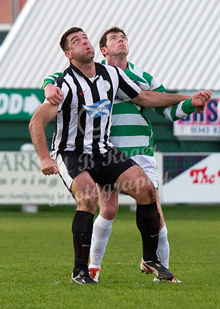 Buckie Thistle 2 v Wick Academy 1 SHFL 30/11/2013