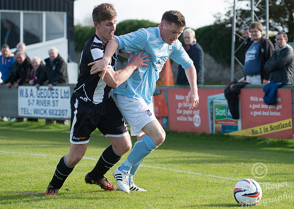 Wick 0 v Fraserburgh 1 SHFL Harmsworth Park 08/10/2016