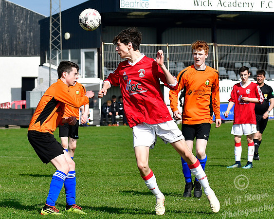 Wick U17s 16 v Fort William U17s 0 Harmsworth Park 21/04/2019