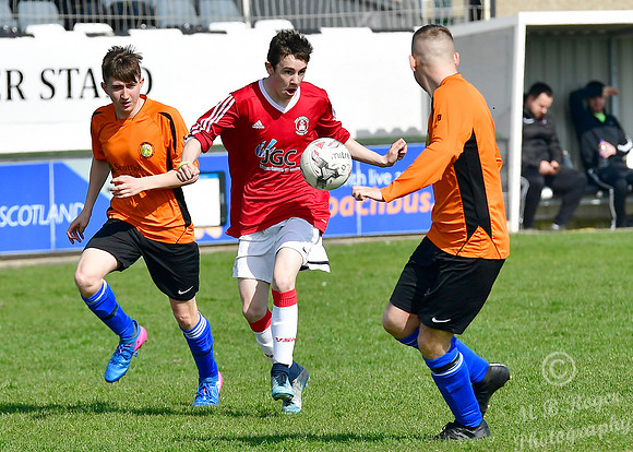 Wick U17s 16 v Fort William U17s 0 Harmsworth Park 21/04/2019