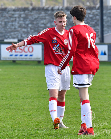 Wick U17s 16 v Fort William U17s 0 Harmsworth Park 21/04/2019
