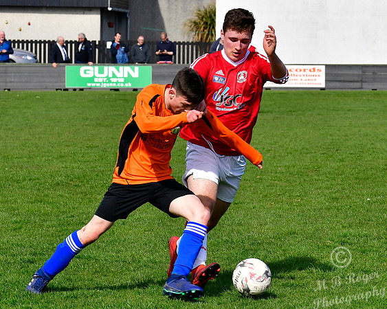 Wick U17s 16 v Fort William U17s 0 Harmsworth Park 21/04/2019