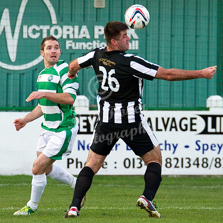Buckie Thistle 2 v Wick Academy 1 SHFL 30/11/2013