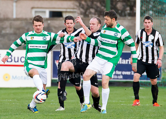 Buckie Thistle 2 v Wick Academy 1 SHFL 30/11/2013